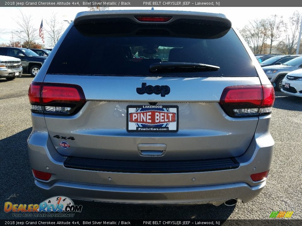 2018 Jeep Grand Cherokee Altitude 4x4 Billet Silver Metallic / Black Photo #5