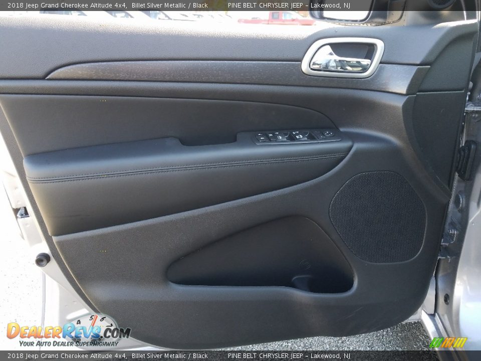 2018 Jeep Grand Cherokee Altitude 4x4 Billet Silver Metallic / Black Photo #6