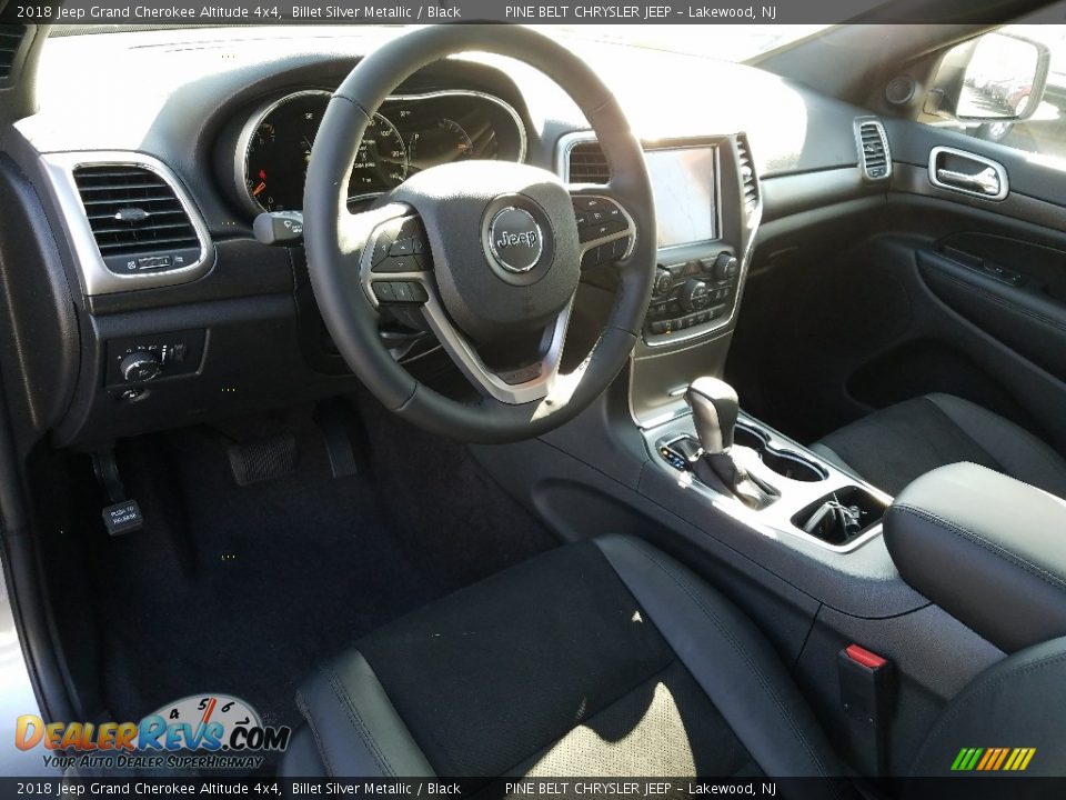 2018 Jeep Grand Cherokee Altitude 4x4 Billet Silver Metallic / Black Photo #7