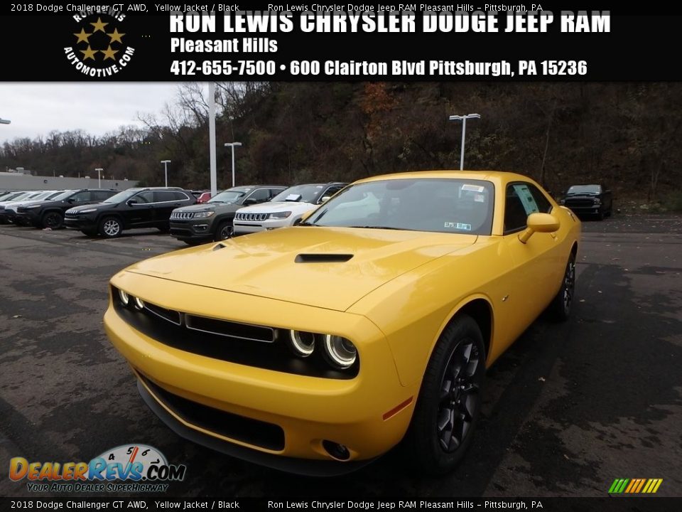 2018 Dodge Challenger GT AWD Yellow Jacket / Black Photo #1