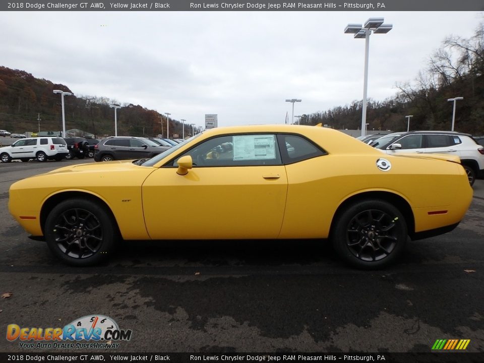 Yellow Jacket 2018 Dodge Challenger GT AWD Photo #2
