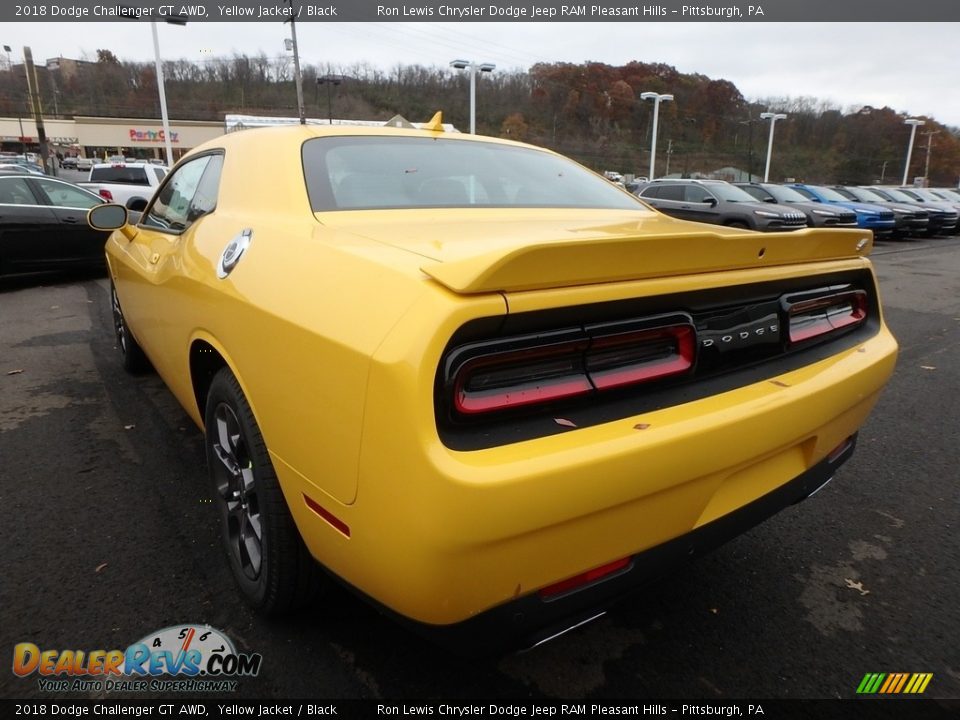 2018 Dodge Challenger GT AWD Yellow Jacket / Black Photo #3