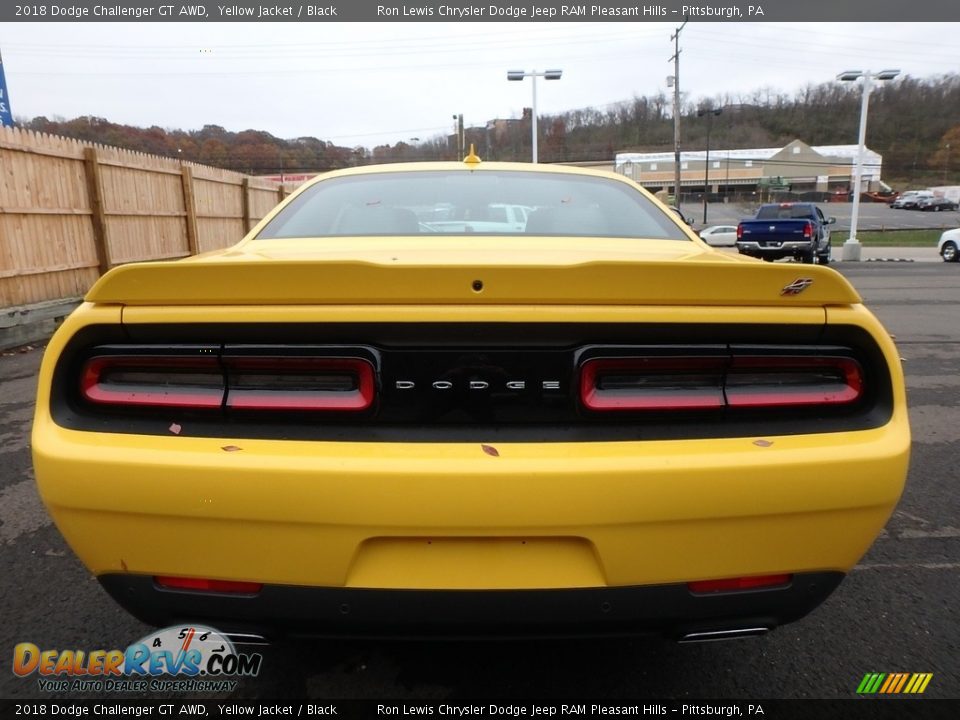 2018 Dodge Challenger GT AWD Yellow Jacket / Black Photo #4