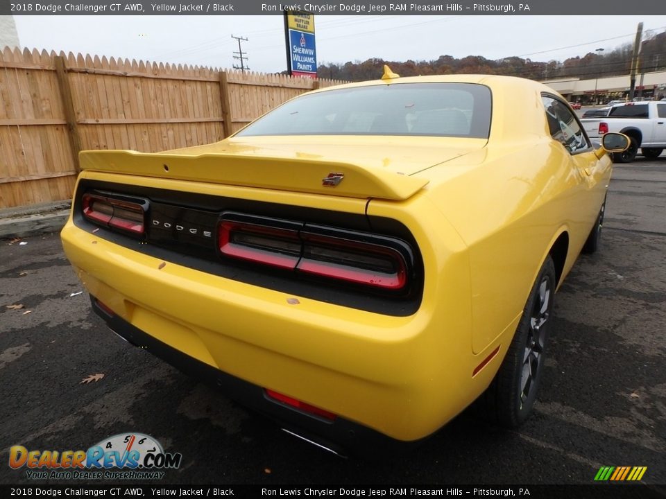 2018 Dodge Challenger GT AWD Yellow Jacket / Black Photo #5