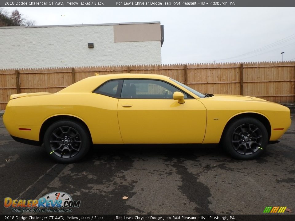 2018 Dodge Challenger GT AWD Yellow Jacket / Black Photo #6