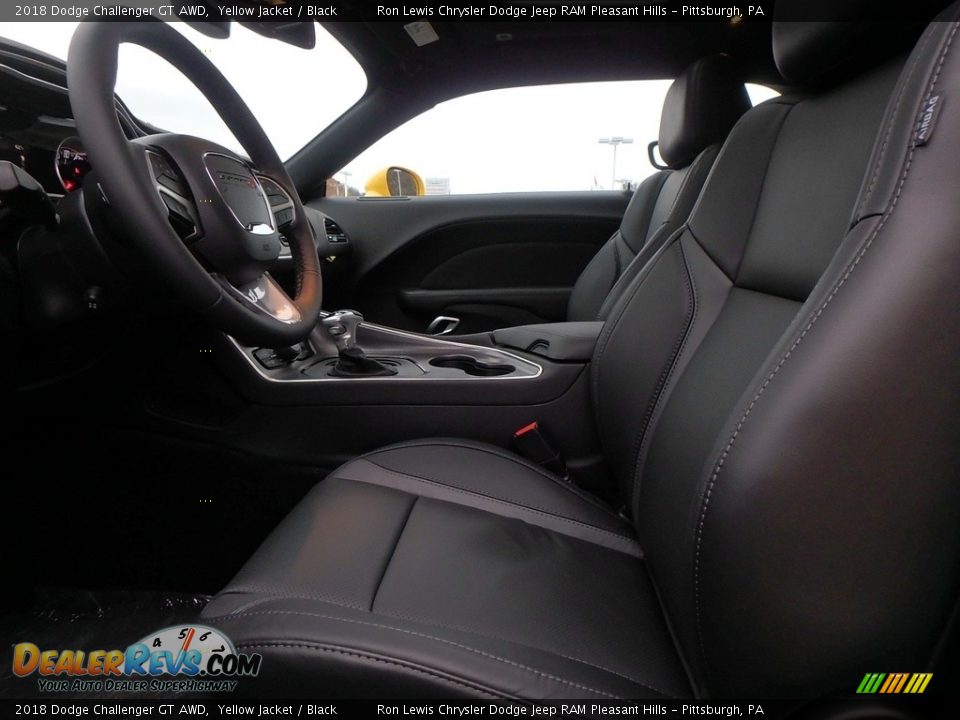 Front Seat of 2018 Dodge Challenger GT AWD Photo #10