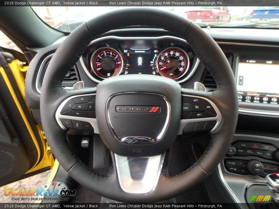 2018 Dodge Challenger GT AWD Steering Wheel Photo #19
