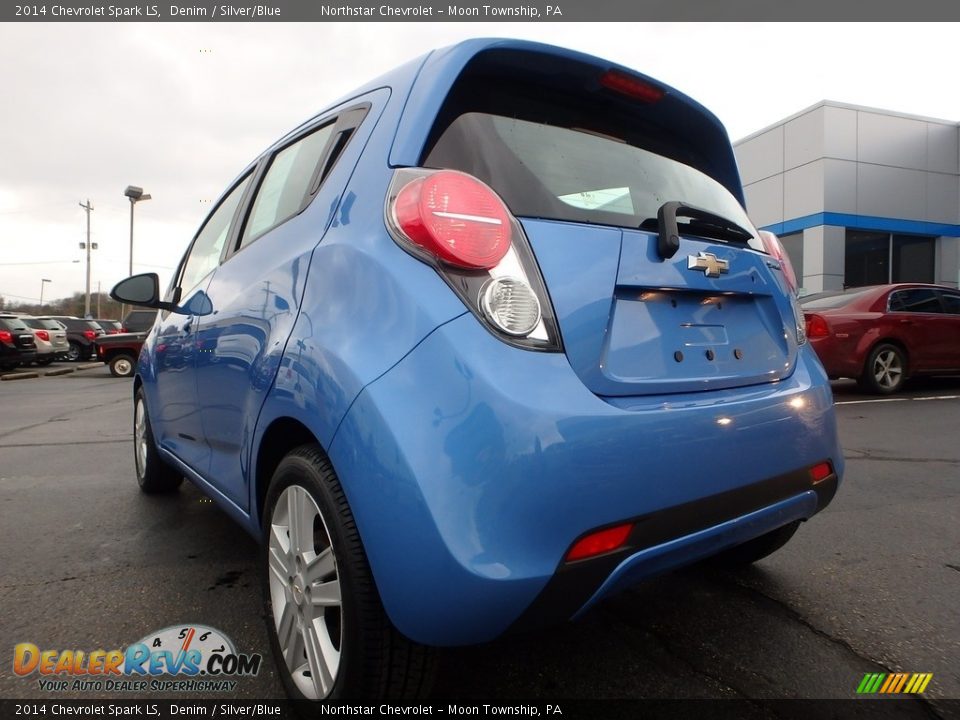 2014 Chevrolet Spark LS Denim / Silver/Blue Photo #5