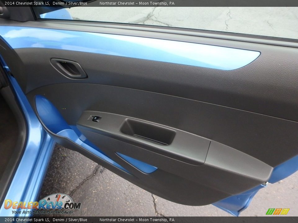 2014 Chevrolet Spark LS Denim / Silver/Blue Photo #17