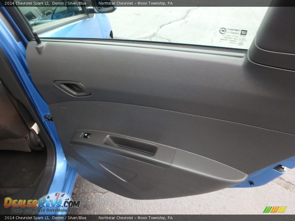2014 Chevrolet Spark LS Denim / Silver/Blue Photo #19