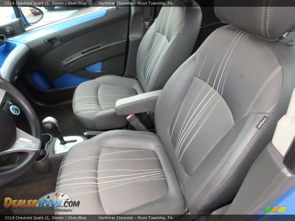 2014 Chevrolet Spark LS Denim / Silver/Blue Photo #20