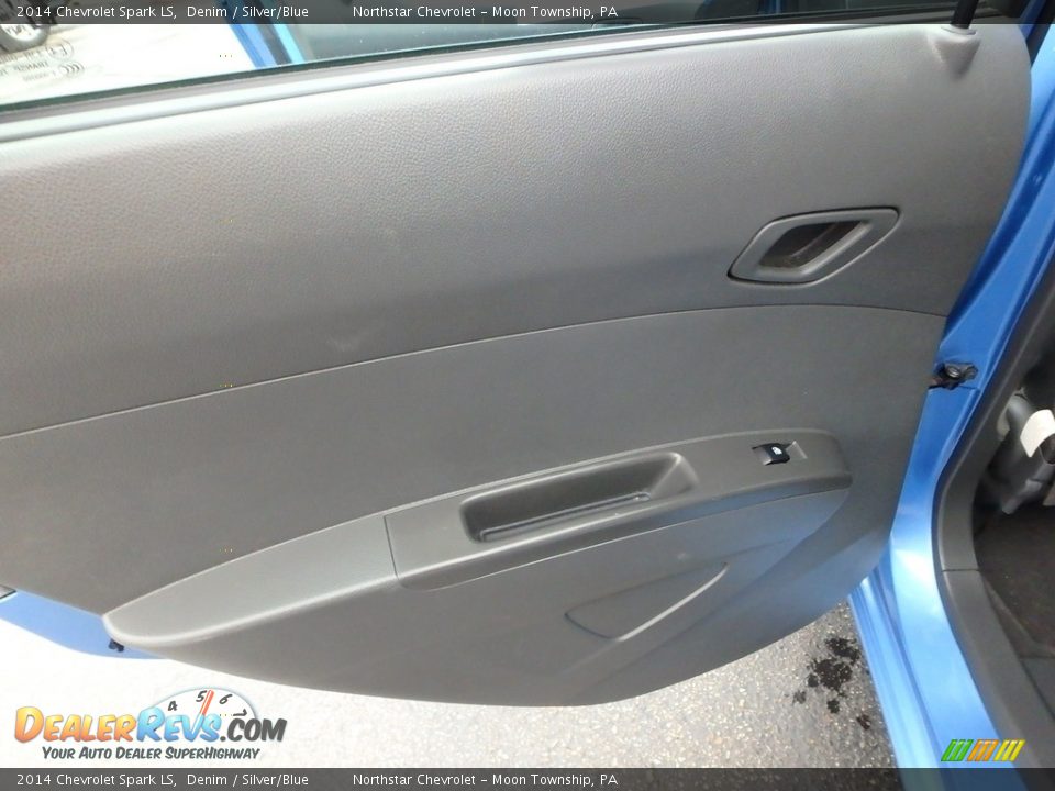 2014 Chevrolet Spark LS Denim / Silver/Blue Photo #23
