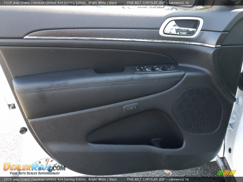 2018 Jeep Grand Cherokee Limited 4x4 Sterling Edition Bright White / Black Photo #6