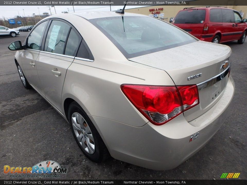 2012 Chevrolet Cruze LS Gold Mist Metallic / Jet Black/Medium Titanium Photo #2