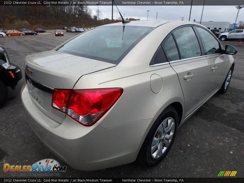 2012 Chevrolet Cruze LS Gold Mist Metallic / Jet Black/Medium Titanium Photo #4