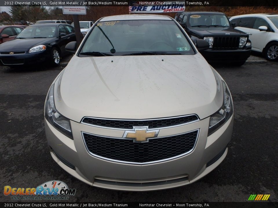 2012 Chevrolet Cruze LS Gold Mist Metallic / Jet Black/Medium Titanium Photo #6