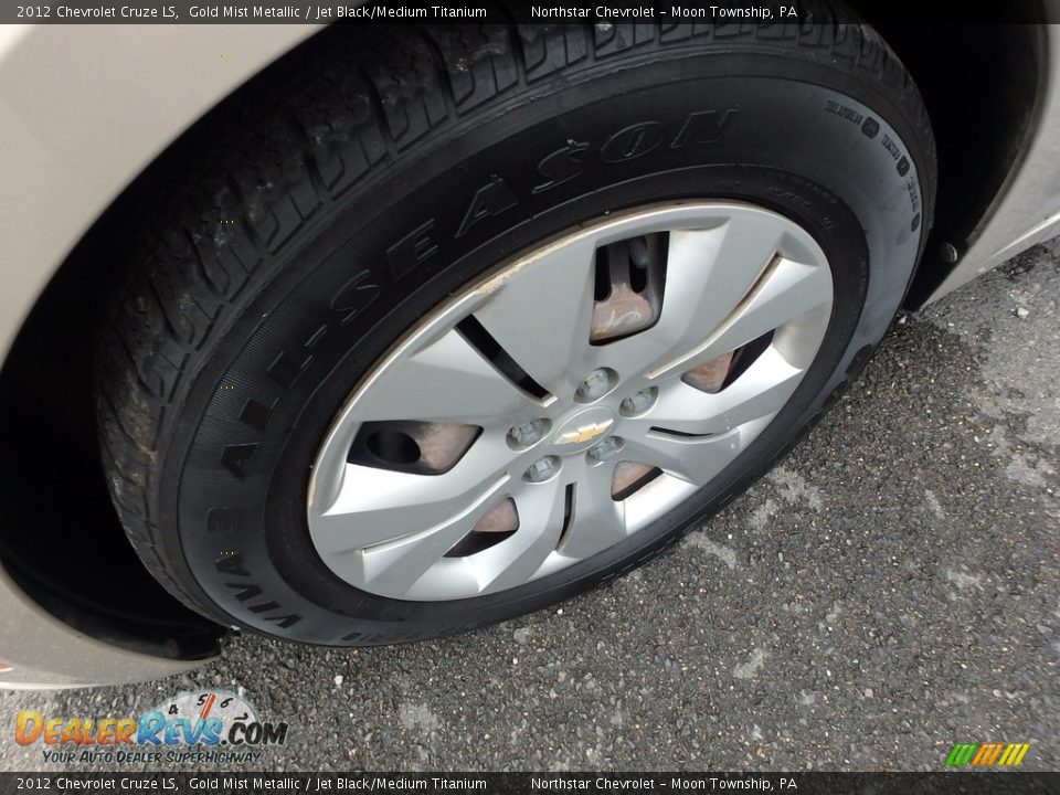 2012 Chevrolet Cruze LS Gold Mist Metallic / Jet Black/Medium Titanium Photo #7