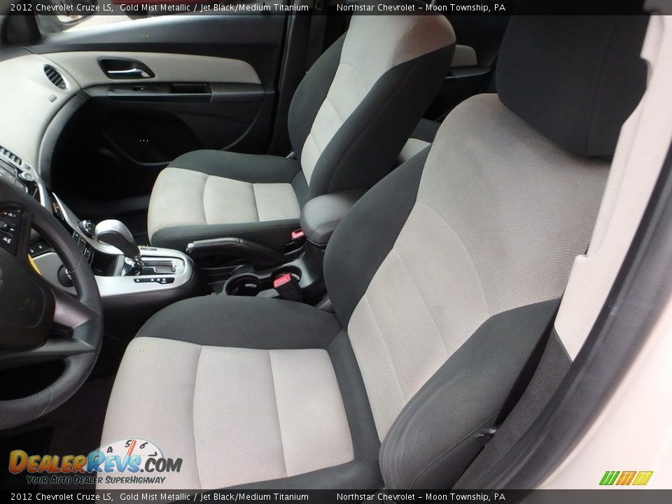 2012 Chevrolet Cruze LS Gold Mist Metallic / Jet Black/Medium Titanium Photo #8