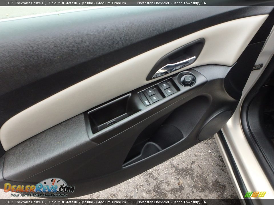 2012 Chevrolet Cruze LS Gold Mist Metallic / Jet Black/Medium Titanium Photo #11