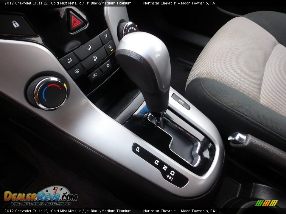 2012 Chevrolet Cruze LS Gold Mist Metallic / Jet Black/Medium Titanium Photo #12