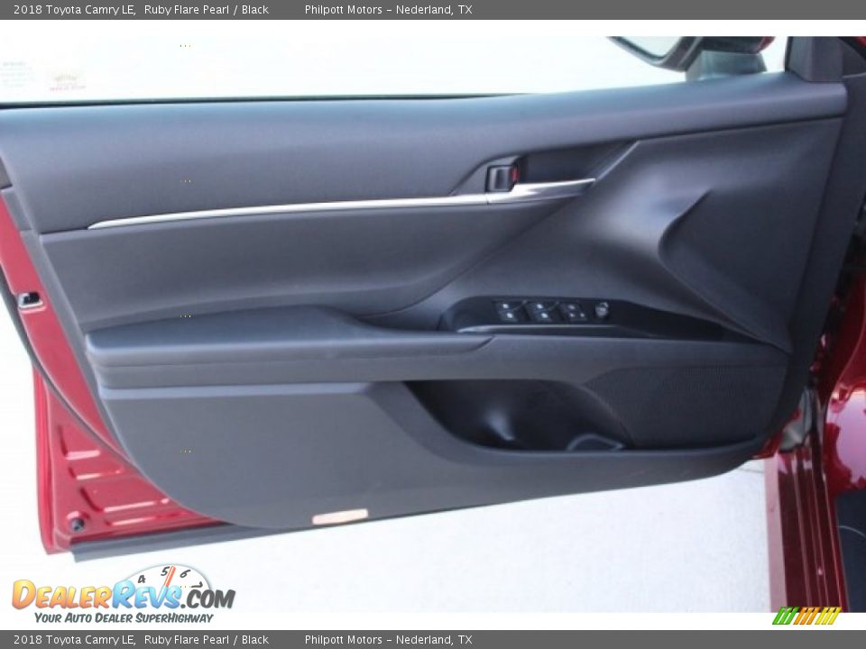 2018 Toyota Camry LE Ruby Flare Pearl / Black Photo #8