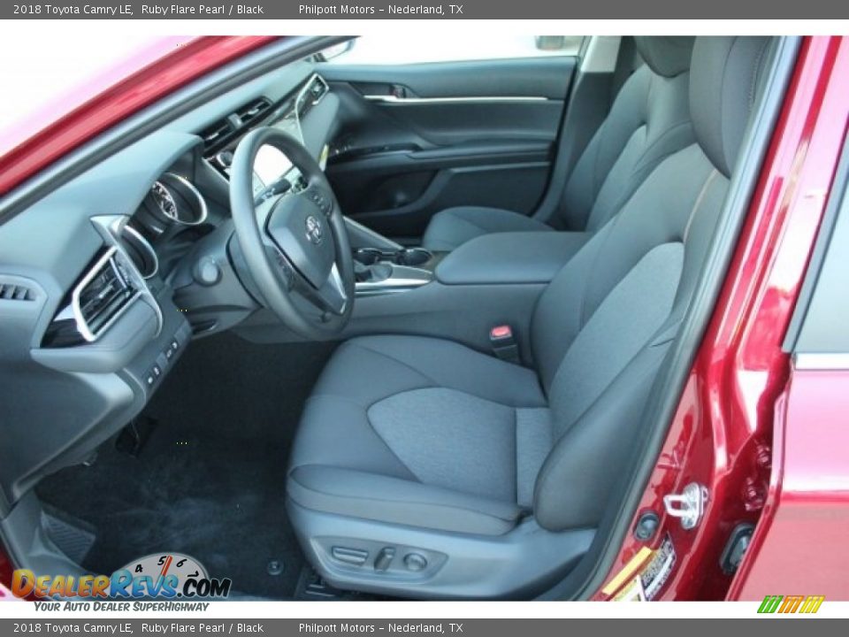 2018 Toyota Camry LE Ruby Flare Pearl / Black Photo #10