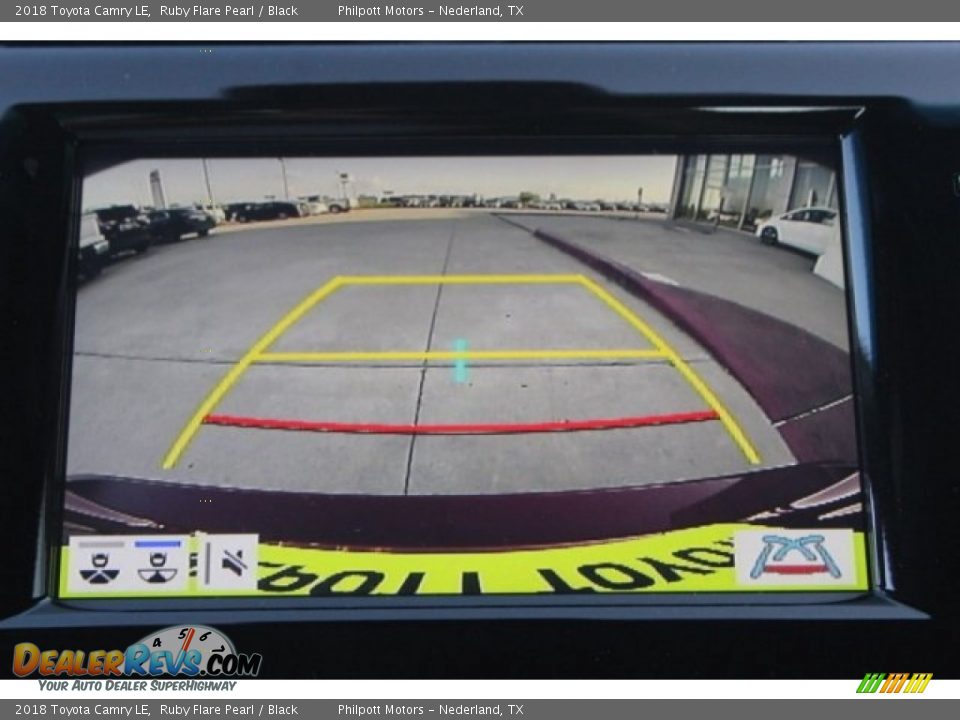 2018 Toyota Camry LE Ruby Flare Pearl / Black Photo #12
