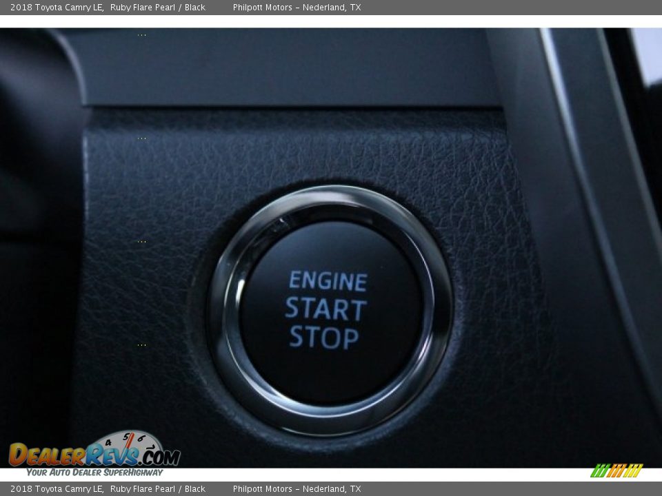 2018 Toyota Camry LE Ruby Flare Pearl / Black Photo #14