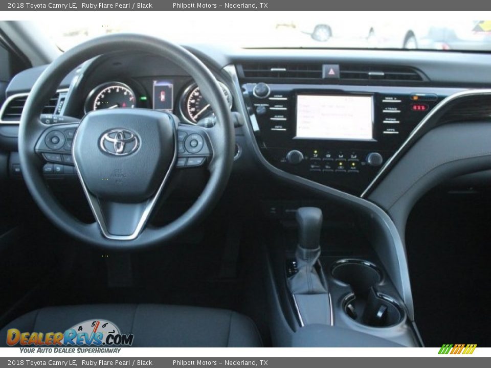 2018 Toyota Camry LE Ruby Flare Pearl / Black Photo #22