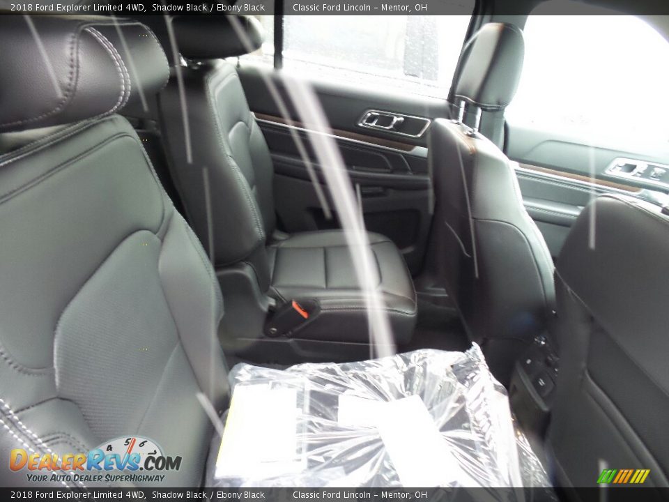 Rear Seat of 2018 Ford Explorer Limited 4WD Photo #5