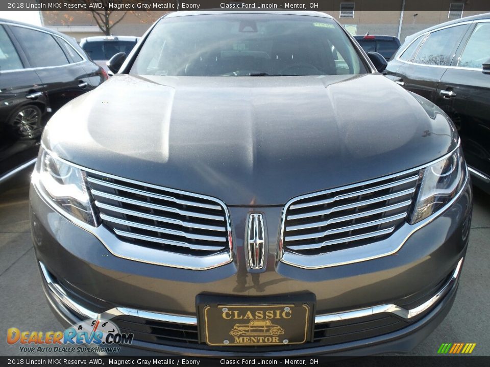 2018 Lincoln MKX Reserve AWD Magnetic Gray Metallic / Ebony Photo #2