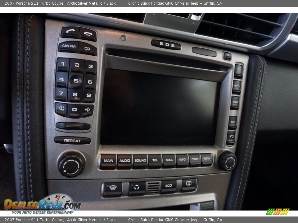 2007 Porsche 911 Turbo Coupe Arctic Silver Metallic / Black Photo #19