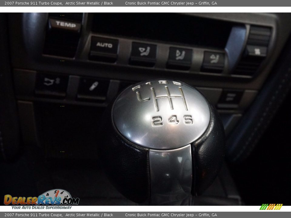 2007 Porsche 911 Turbo Coupe Arctic Silver Metallic / Black Photo #20