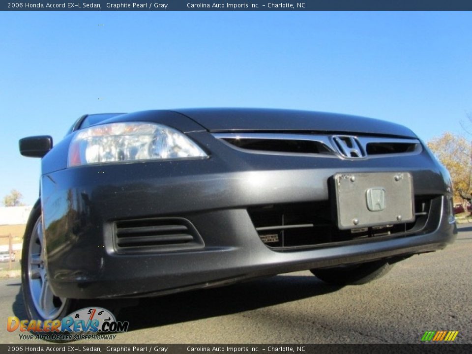 2006 Honda Accord EX-L Sedan Graphite Pearl / Gray Photo #1