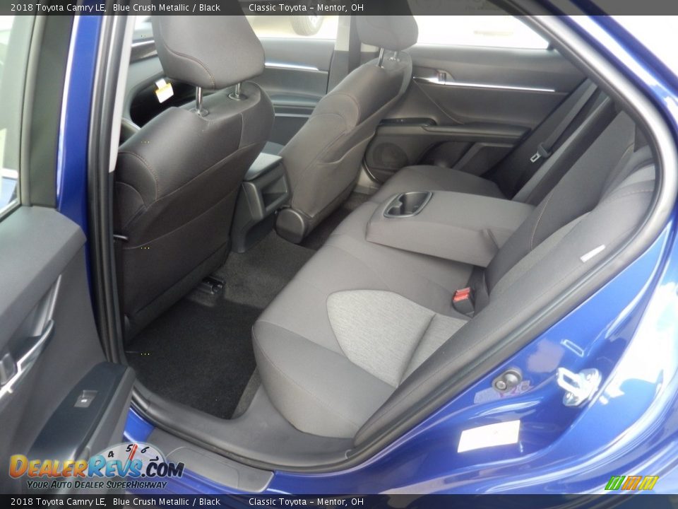 2018 Toyota Camry LE Blue Crush Metallic / Black Photo #5