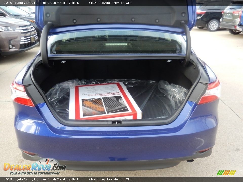 2018 Toyota Camry LE Blue Crush Metallic / Black Photo #6