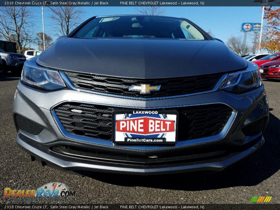 2018 Chevrolet Cruze LT Satin Steel Gray Metallic / Jet Black Photo #2