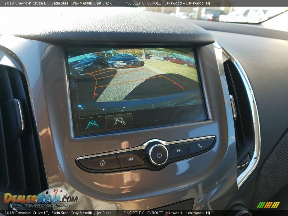 2018 Chevrolet Cruze LT Satin Steel Gray Metallic / Jet Black Photo #10