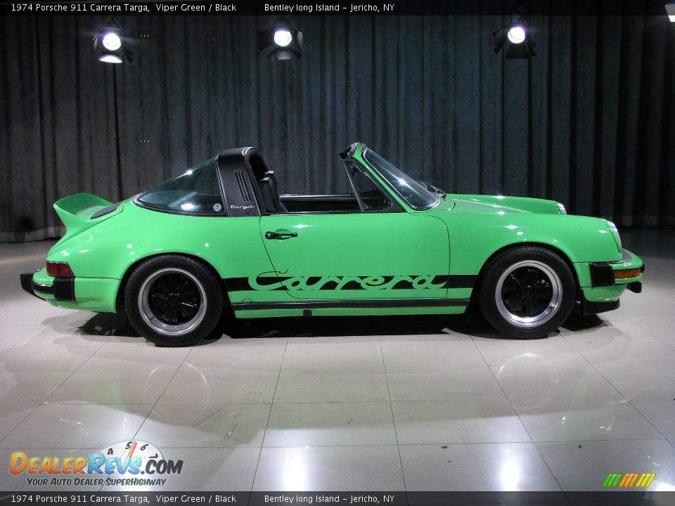 Viper Green 1974 Porsche 911 Carrera Targa Photo #18