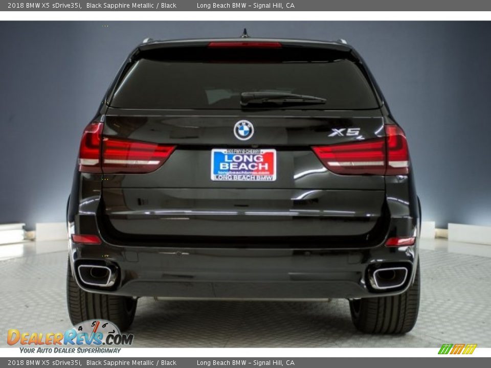 2018 BMW X5 sDrive35i Black Sapphire Metallic / Black Photo #3