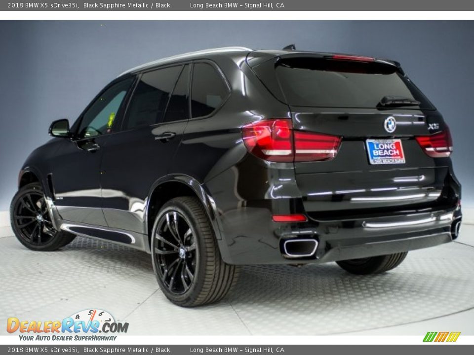 2018 BMW X5 sDrive35i Black Sapphire Metallic / Black Photo #4