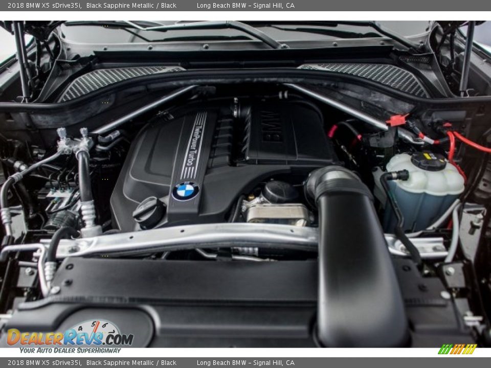 2018 BMW X5 sDrive35i Black Sapphire Metallic / Black Photo #8