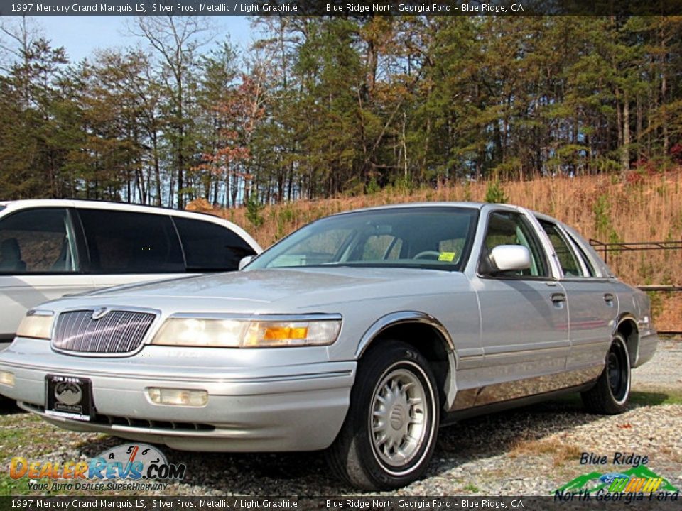 1997 Mercury Grand Marquis LS Silver Frost Metallic / Light Graphite Photo #1