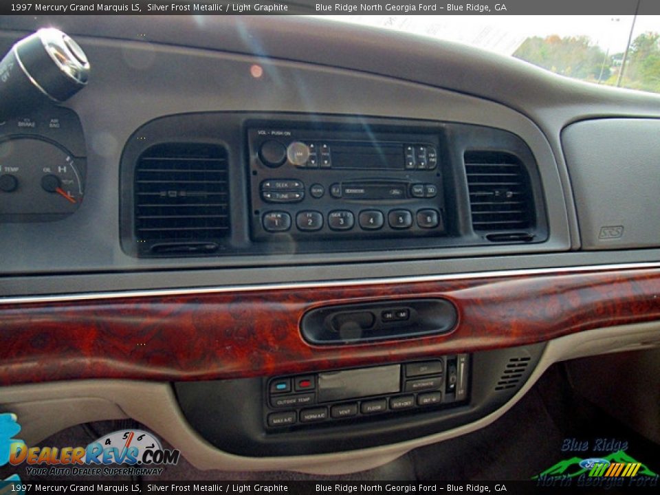 1997 Mercury Grand Marquis LS Silver Frost Metallic / Light Graphite Photo #10