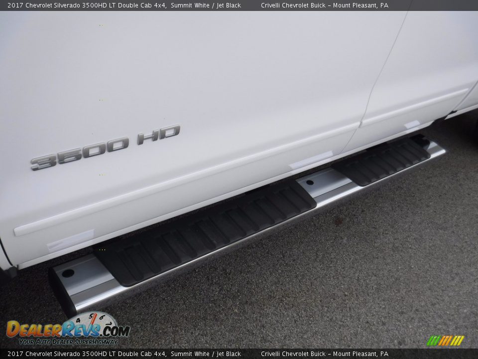 2017 Chevrolet Silverado 3500HD LT Double Cab 4x4 Summit White / Jet Black Photo #3