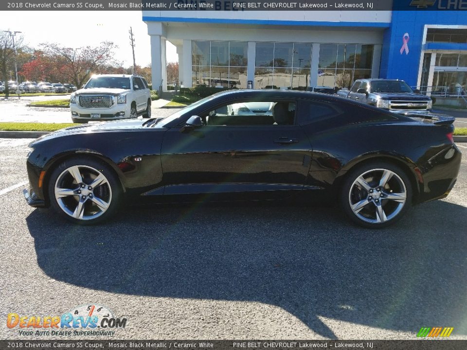 2018 Chevrolet Camaro SS Coupe Mosaic Black Metallic / Ceramic White Photo #3
