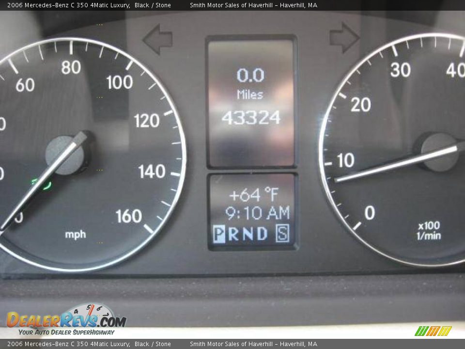 2006 Mercedes-Benz C 350 4Matic Luxury Black / Stone Photo #5