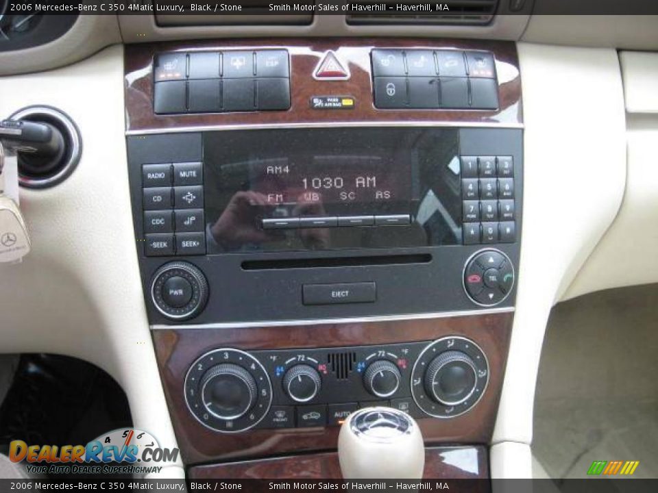 2006 Mercedes-Benz C 350 4Matic Luxury Black / Stone Photo #6