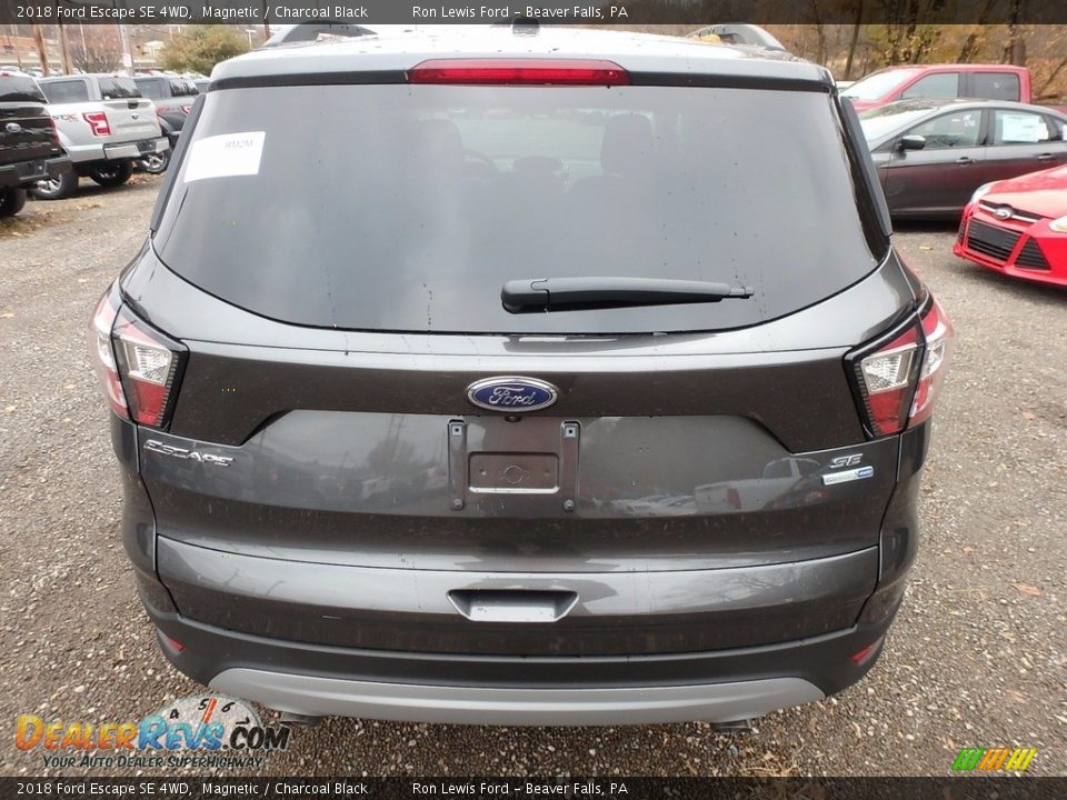 2018 Ford Escape SE 4WD Magnetic / Charcoal Black Photo #3