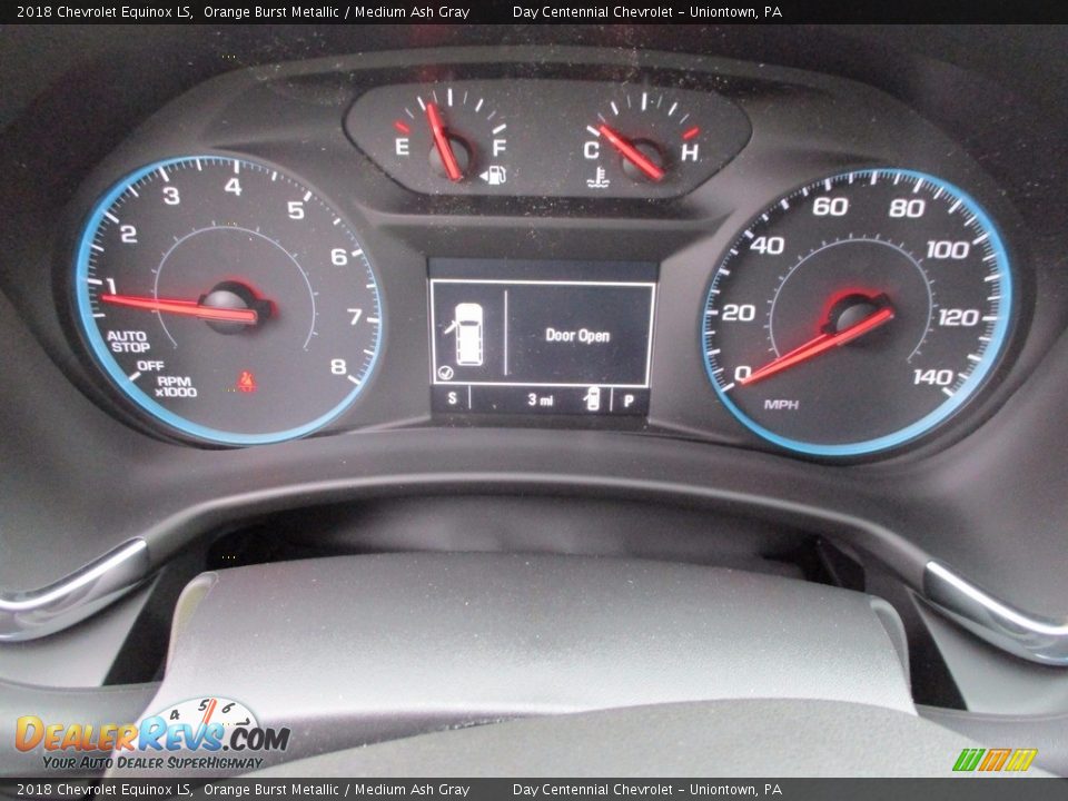 2018 Chevrolet Equinox LS Orange Burst Metallic / Medium Ash Gray Photo #5